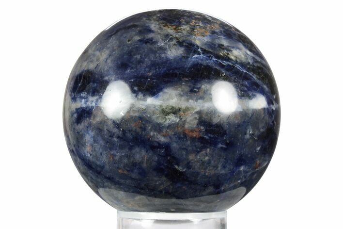 Deep Blue, Polished Sodalite Sphere #241719
